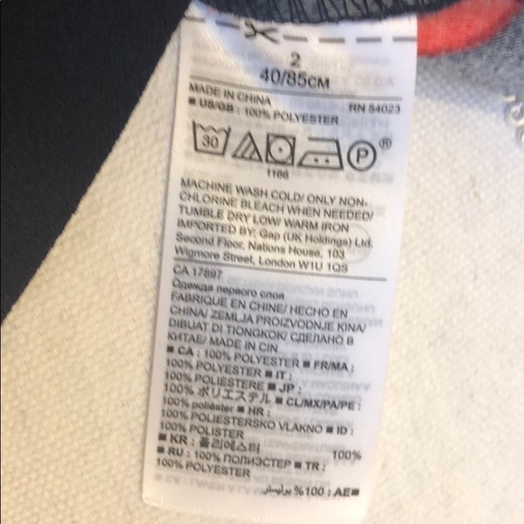 Banana Republic Navy and Red Floral Top - Picture 8 of 8